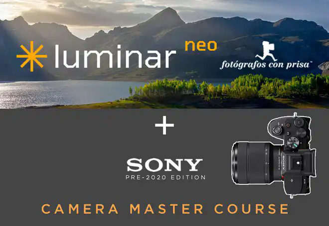 Pack Luminar NEO para Fotografos con Prisa + SONY Master Camera Course (Pre-2020 Edition)