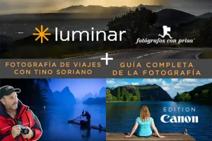 Pack Luminar NEO + Fotografia Viajes + Guia Fotografia CANON